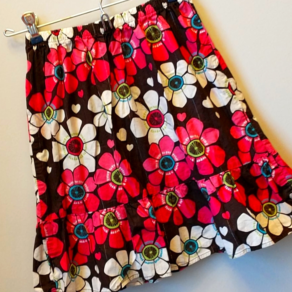 👑3/$15👑 Sonoma Floral Girl Skirt- Girls Size 5